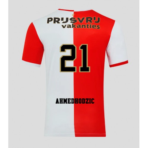 Stroje piłkarskie Feyenoord Anel Ahmedhodzic #21 Koszulka Podstawowej 2025-26 Krótki Rękaw